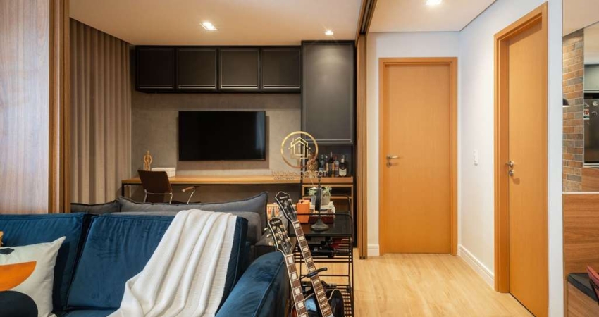 Apartamento Mobiliado a venda, 62m², 1 dormitório, sol manhã - Jardim Guanabara