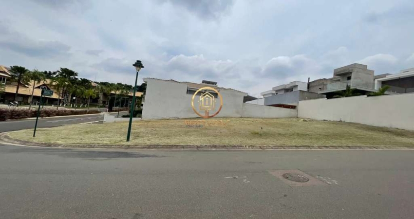 Terreno em condomínio de 416m², no Swiss Park Davos em Campinas/SP.