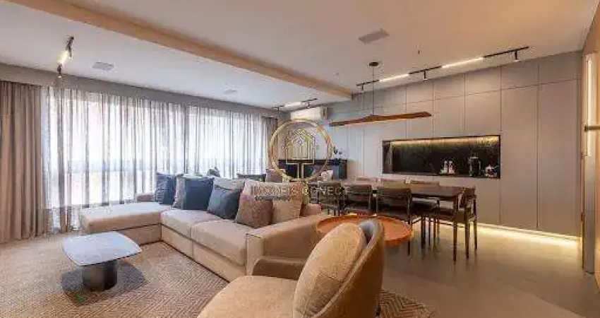 Apartamento à venda e para alugar em Campinas, Cambuí, com 2 suítes, com 130 m², Alto do Cambuí