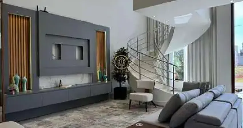 Casa à venda em Paulínia, Parque Brasil 500, com 4 suítes, com 315 m², Santorini Residencial Club