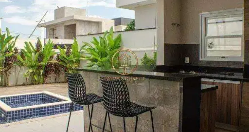 Casa à venda em Paulínia, Betel, com 3 suítes, com 302 m², Condomínio Residencial Villa Franca