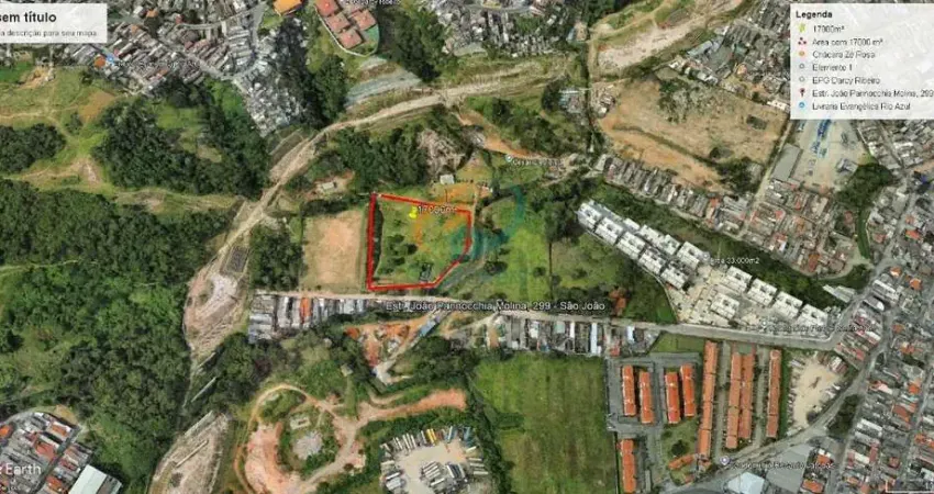 Terreno à venda no Jardim São João, Guarulhos 