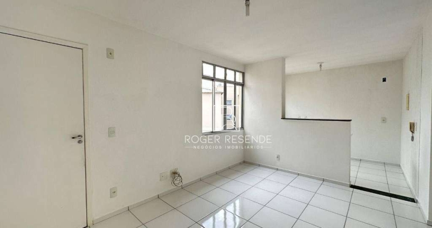 Apartamento com 2 dormitórios à venda, 43 m² por R$ 152.000,00 - Vargem Das Flores - Betim/MG