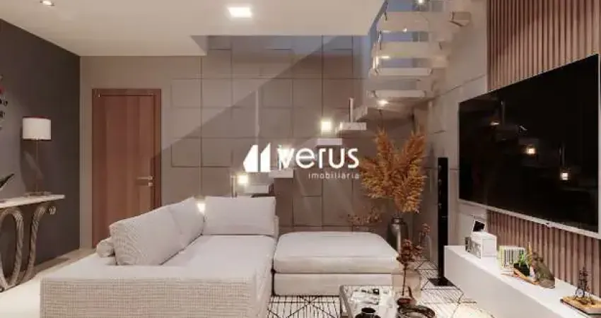 Cobertura duplex à venda, 2 quartos, 1 suíte, 2 vagas, tubalina - uberlândia/mg