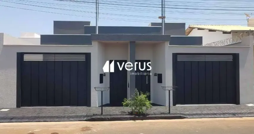 Casa à venda, 3 quartos, 1 suíte, 2 vagas, Vida Nova - Uberlândia/MG