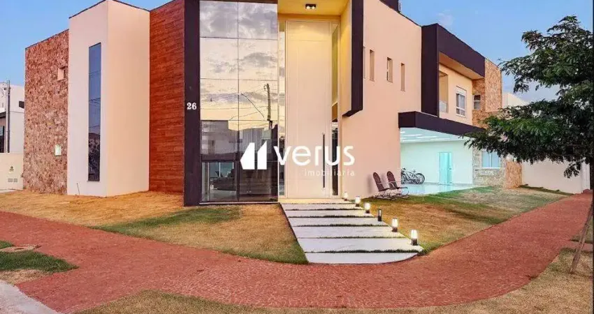 CASA EM CONDOMÍNIO à venda, 4 quartos, 4 suítes, 8 vagas, NOVO MUNDO - Uberlândia/MG
