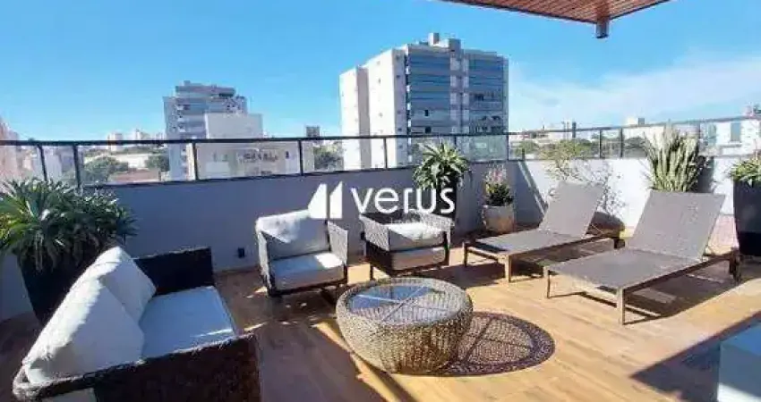 Cobertura duplex para aluguel, 3 quartos, 2 suítes, 4 vagas, saraiva - uberlândia/mg