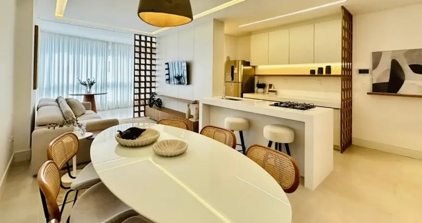 Apartamento finamente mobiliado em itapema, perto do hard rock café 3 suítes em 60x