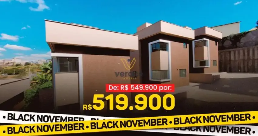 Casa à venda em condomínio fechado no pioneiros por r$ 519.900,00 mil em ouro branco - mg