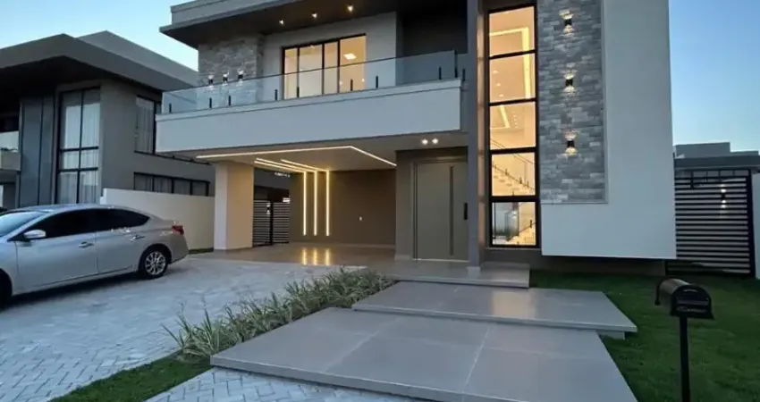 Casa em alphaville sergipe na barra dos coqueiros novíssima