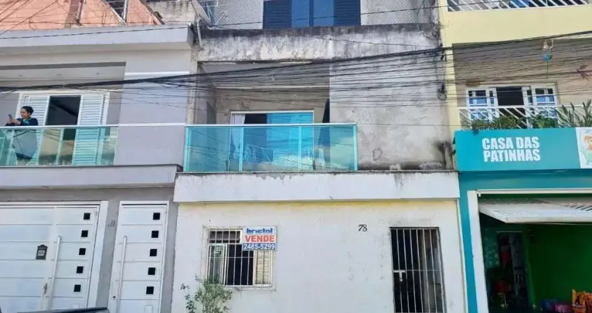 Terreno com duas casas à venda, por r$ 460.000 - jardim vila rica - são paulo/sp - te0063