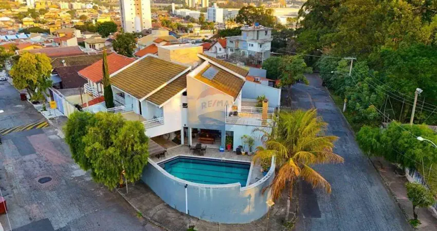 Casa à venda em Jundiaí, no bairro Torres de São José, com 4 suítes, churrasqueira, piscina e 6 vagas cobertas.