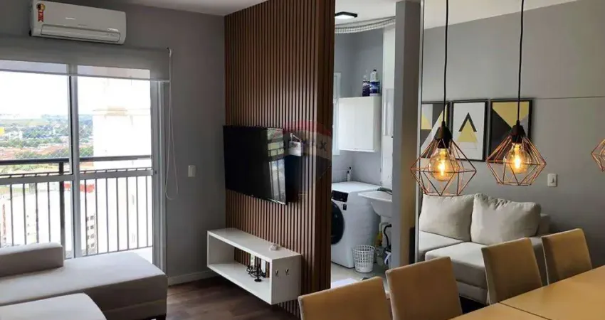 Apartamento de 57 m² mobiliado para alugar com 2 quartos, 1 suíte e vaga para visitantes no engordadouro, jundiaí - condomínio fatto de são josé ii