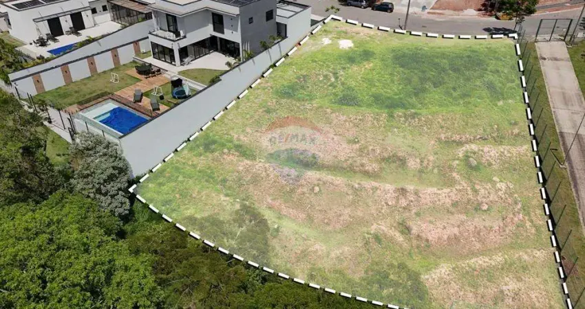 Terreno à venda com 1.340 m2, condomínio bosque do horto, jundiaí sp