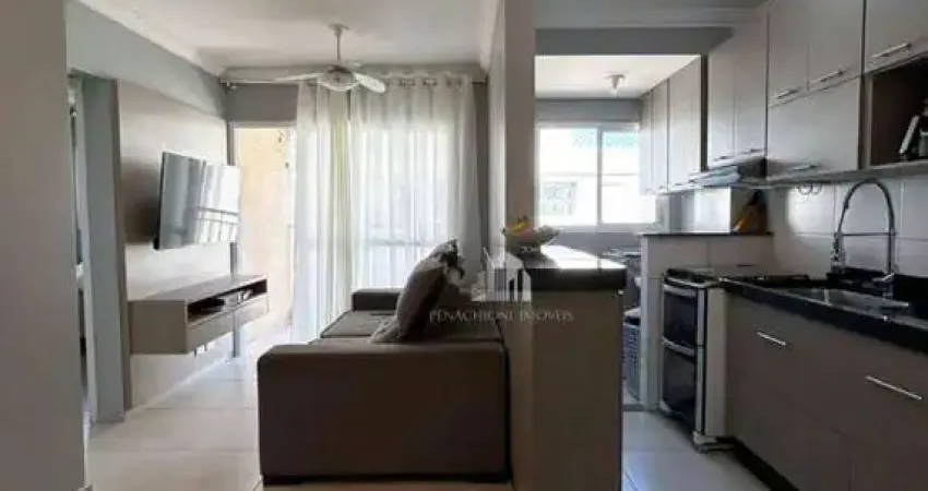 Apartamento com 2 dormitórios à venda, 50 m² por r$ 235.000,00 - parque residencial santa inês - santa bárbara d'oeste/sp