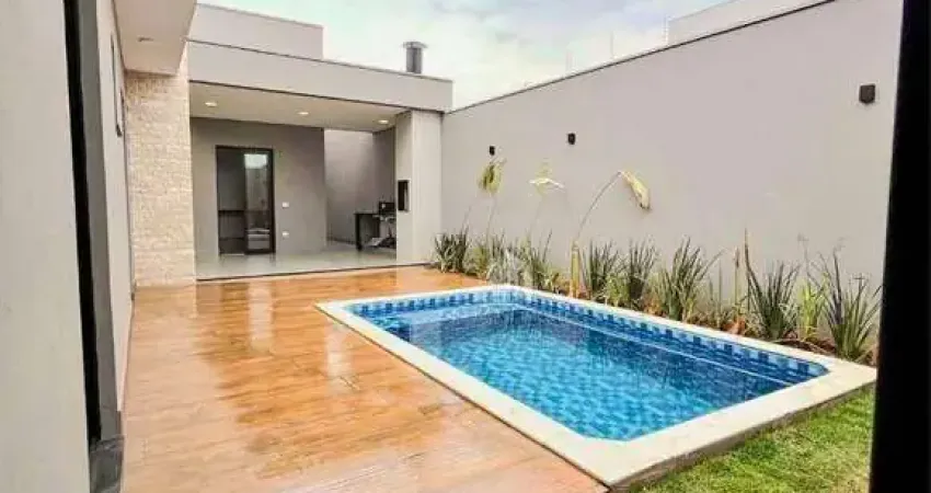 Casa com 3 quartos à venda na Rua Ana de Campos Machado, Terras de Santa Bárbara, Santa Bárbara D'Oeste