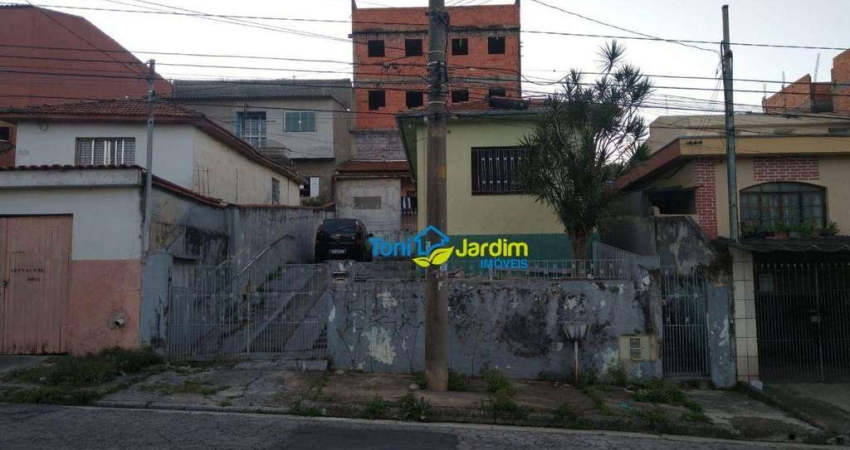 Terreno à venda, 250 m² por R$ 375.000,00 - Jardim das Maravilhas - Santo André/SP