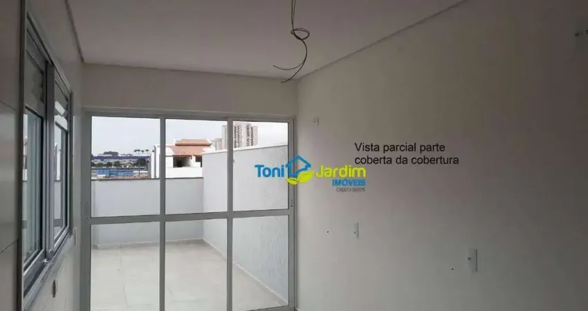 Cobertura com 2 dormitórios à venda, 86 m² por R$ 474.000,00 - Utinga - Santo André/SP