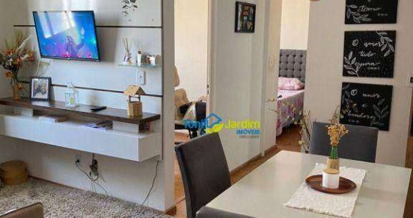 Apartamento com 2 dormitórios à venda, 48 m² por R$ 260.000,00 - Vila Bela Vista - Santo André/SP