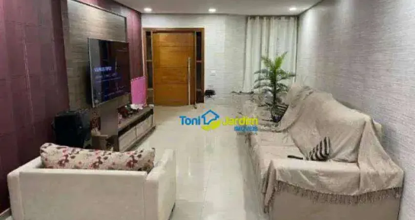 Sobrado à venda, 250 m² por r$ 990.000,00 - vila assunção - santo andré/sp