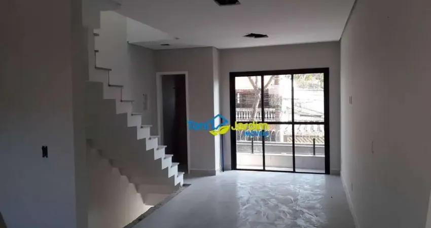 Sobrado com 2 dormitórios à venda, 110 m² por r$ 690.000,00 - jardim santo alberto - santo andré/sp