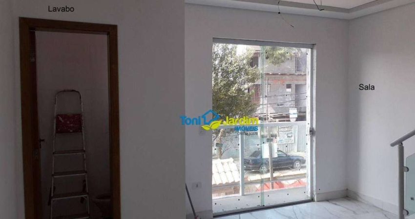 Sobrado à venda, 105 m² por R$ 740.000,00 - Utinga - Santo André/SP