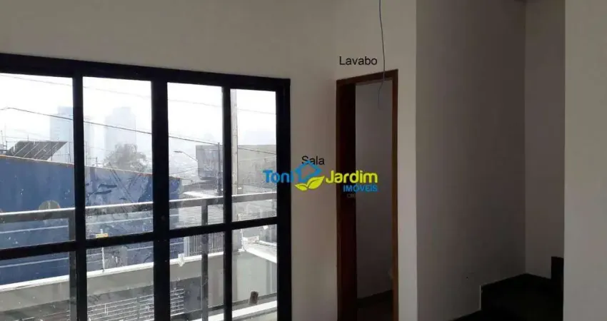 Sobrado com 2 dormitórios à venda, 122 m² por r$ 540.000,00 - vila lucinda - santo andré/sp