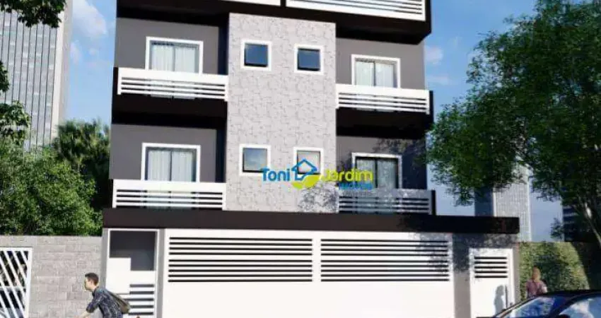 Cobertura com 2 dormitórios à venda, 84 m² por r$ 350.000,00 - parque das nações - santo andré/sp