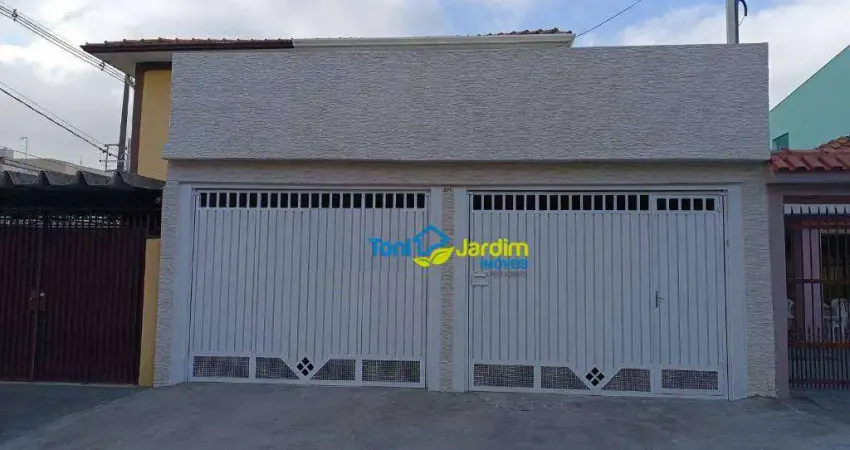 Sobrado com 3 dormitórios à venda, 240 m² por R$ 630.000,00 - Vila Homero Thon - Santo André/SP