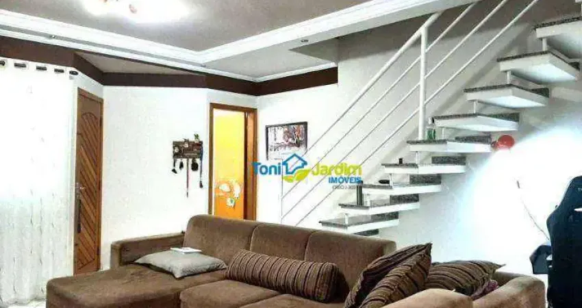 Sobrado com 3 dormitórios à venda, 140 m² por R$ 779.000,00 - Jardim Utinga - Santo André/SP
