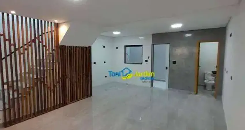 Sobrado com 3 dormitórios à venda, 100 m² por r$ 635.000,00 - jardim das maravilhas - santo andré/sp