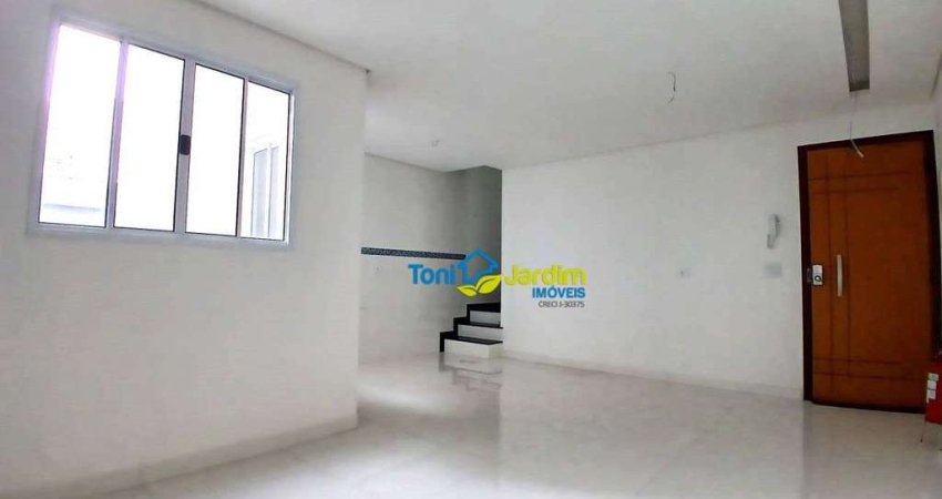 Cobertura com 2 dormitórios à venda, 114 m² por R$ 405.000,00 - Vila Curuçá - Santo André/SP