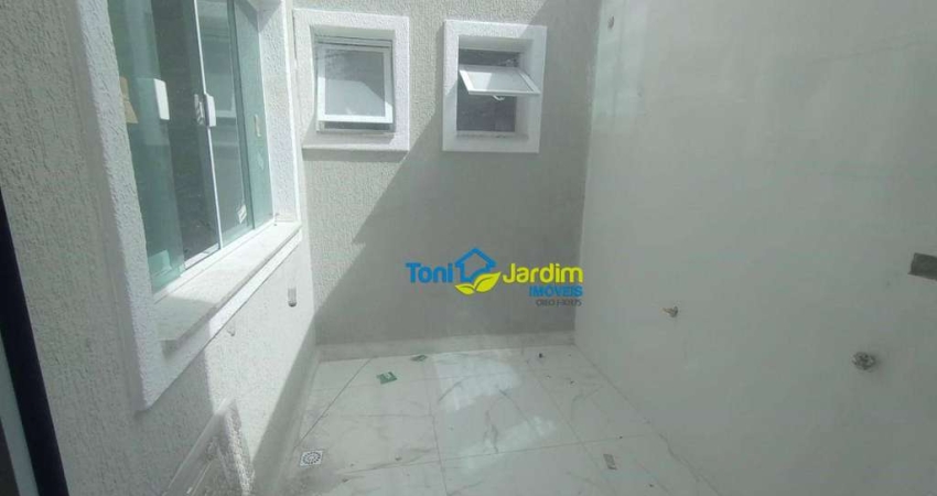 Apartamento com 2 dormitórios à venda, 62 m² por R$ 358.000,00 - Jardim das Maravilhas - Santo André/SP
