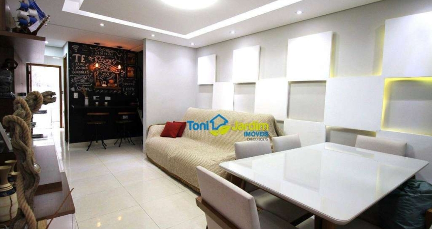 Sobrado com 2 dormitórios à venda, 75 m² por R$ 499.000,00 - Jardim das Maravilhas - Santo André/SP