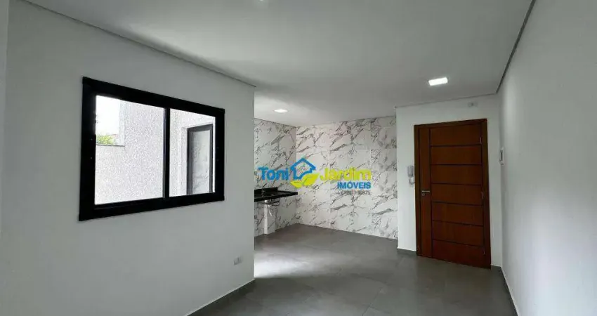 Apartamento com 2 dormitórios à venda, 50 m² por R$ 375.000,00 - Vila Eldízia - Santo André/SP