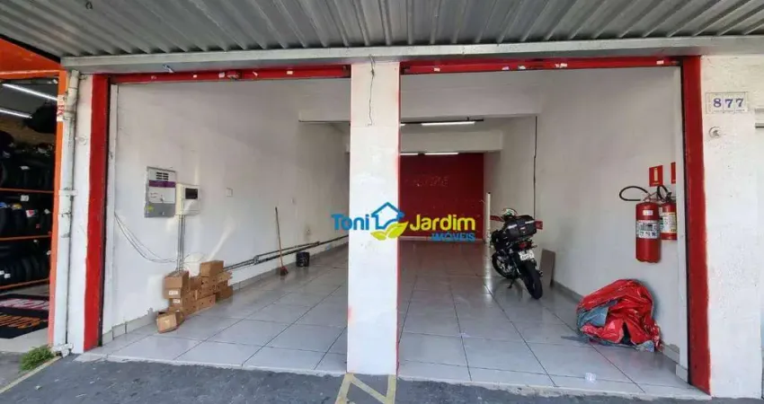 Salão para alugar, 120 m² por R$ 5.000,00/mês - Vila Alto de Santo André - Santo André/SP