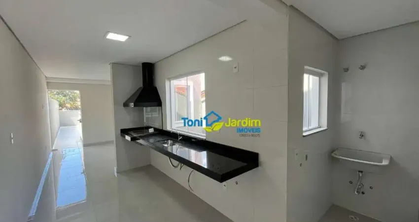 Cobertura com 3 dormitórios à venda, 140 m² por R$ 700.000,00 - Utinga - Santo André/SP