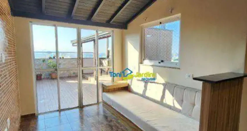 Cobertura com 2 dormitórios à venda, 100 m² por r$ 425.000,00 - vila guarani - santo andré/sp