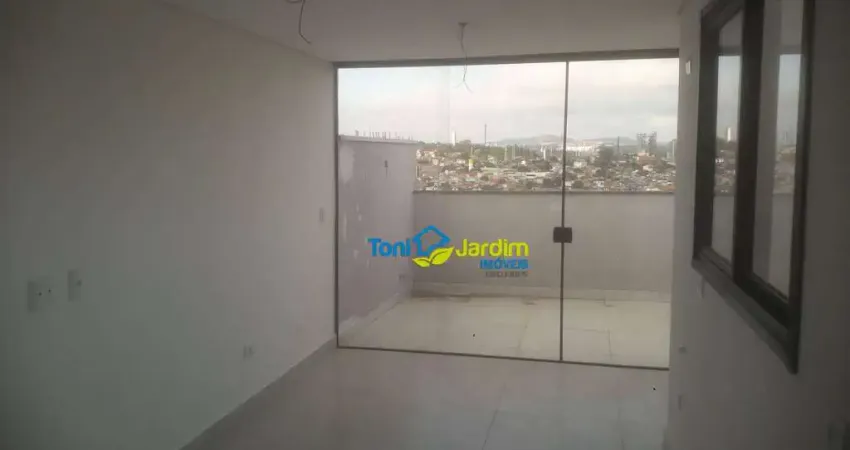 Cobertura com 2 dormitórios à venda, 78 m² por r$ 498.000,00 - parque erasmo assunção - santo andré/sp