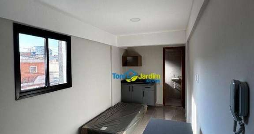Kitnet com 1 dormitório para alugar, 22 m² por R$ 1.235,00/mês - Parque Oratório - Santo André/SP