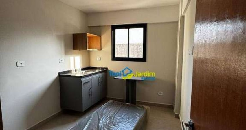 Kitnet com 1 dormitório para alugar, 14 m² por R$ 1.085,00/mês - Parque Oratório - Santo André/SP