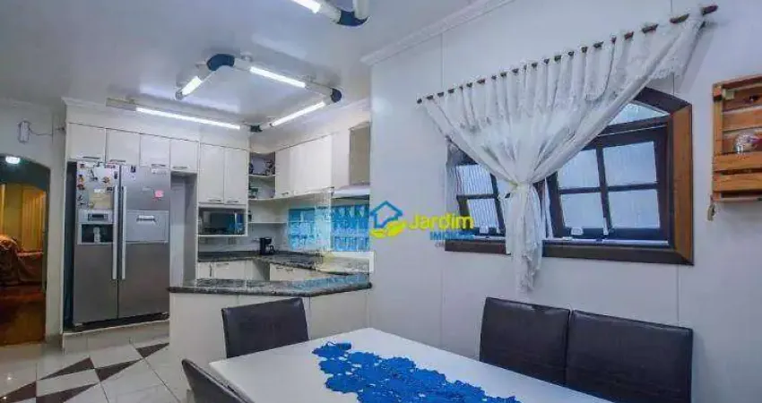 Sobrado com 3 dormitórios à venda, 186 m² por r$ 700.000,00 - jardim utinga - santo andré/sp