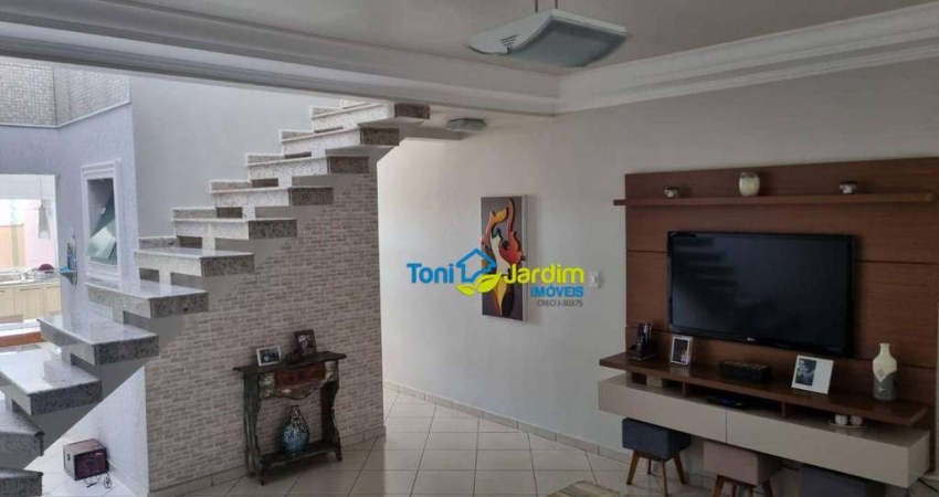 Sobrado com 3 dormitórios à venda, 118 m² por R$ 580.000,00 - Vila Lucinda - Santo André/SP