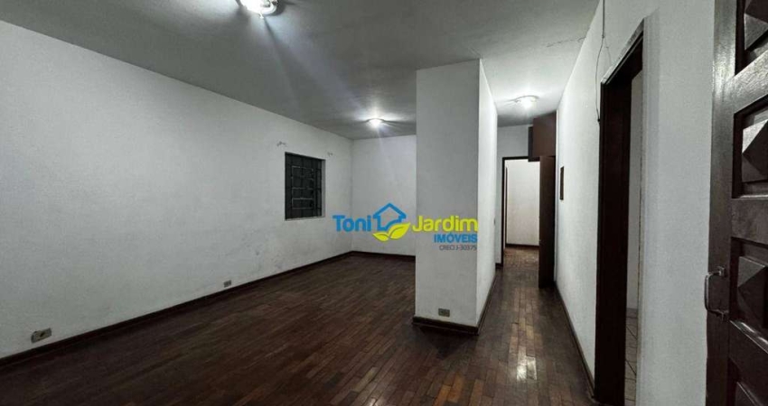 Casa com 2 dormitórios para alugar, 323 m² por R$ 2.000,00/mês - Centreville - Santo André/SP