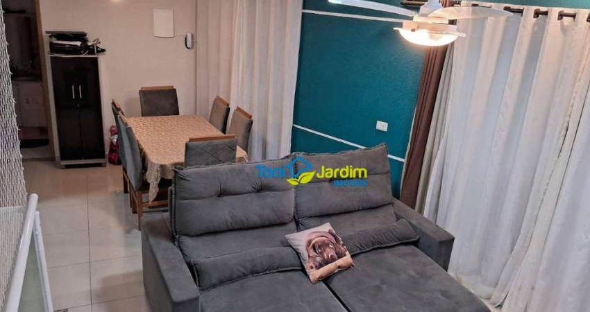 Sobrado com 3 dormitórios, 151 m² - venda por R$ 720.000,00 ou aluguel por R$ 3.850,49/mês - Vila Linda - Santo André/SP