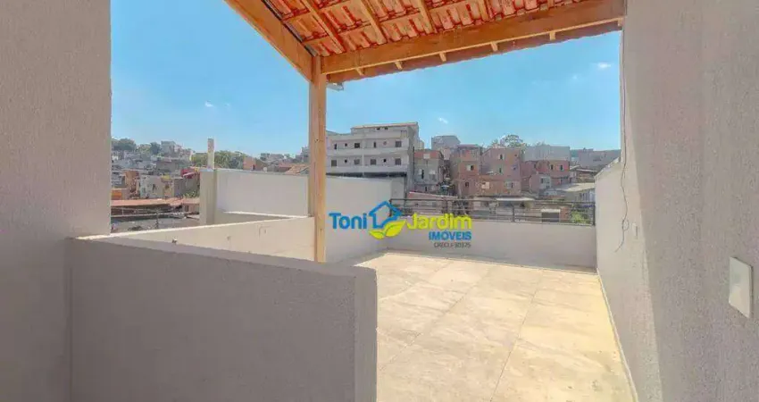 Cobertura com 2 dormitórios à venda, 76 m² por R$ 412.000,00 - Parque João Ramalho - Santo André/SP