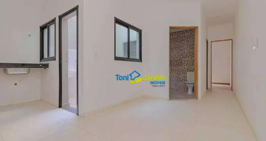 Apartamento com 2 dormitórios à venda, 43 m² por R$ 309.000,00 - Parque João Ramalho - Santo André/SP