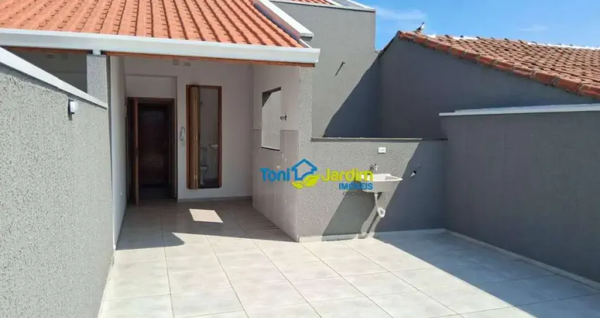 Cobertura com 2 dormitórios à venda, 100 m² por r$ 510.000,00 - parque capuava - santo andré/sp