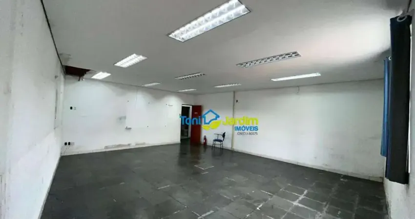 Salão para alugar, 200 m² por r$ 5.800,00/mês - vila alto de santo andré - santo andré/sp