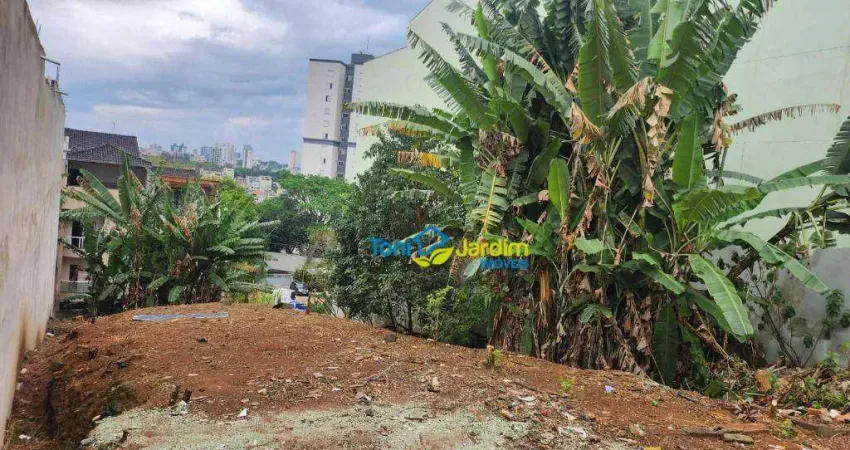 Terreno à venda, 400 m² por r$ 750.000,00 - vila humaitá - santo andré/sp